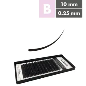 Kalentin Extensiones De Pestañas Clásicas Curva B 0,25 10mm